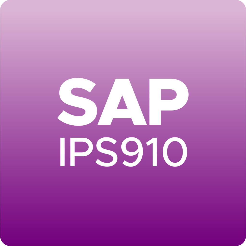 Curso SAP IPS910